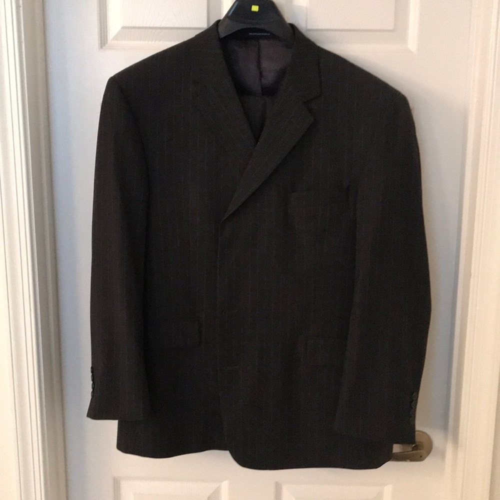 Stafford Suit 48R pants 42x32 pleated